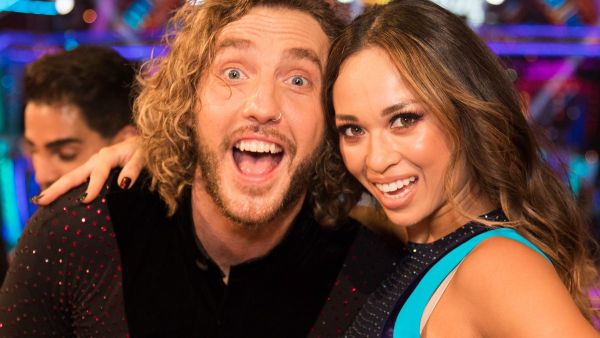 Seann Walsh and Katya Jones. (Twitter)