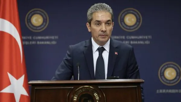 Foreign Ministry spokesman Hami Aksoy (Twitter)