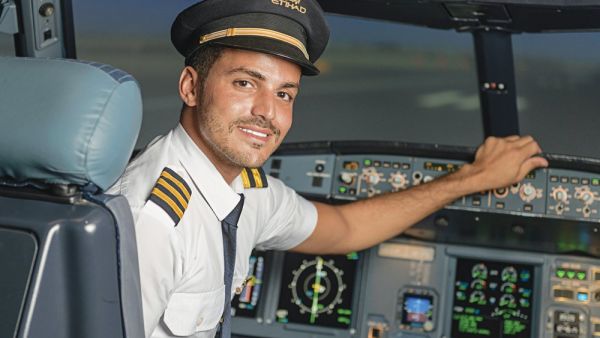 Wesam Sameer Al-Najjar has spent nearly 4,000 hours in the cockpit and flown to more than 100 countries. (Twitter)