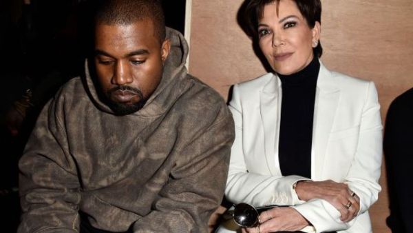Kris Jenner and  Kanye West (Twitter)