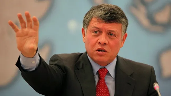 Jordan’s King Abdullah II  (Twitter)