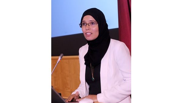 الدكتورة غزلان بن دريس، محاضرة في علوم الأحياء في وايل كورنيل للطب قطر