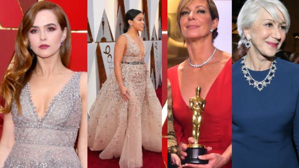 Hollywood’s leading women turned to a host of Middle Eastern designers in order to dazzle on the film industry’s biggest night, the Academy Awards, on Sunday night. (Source: AFP)