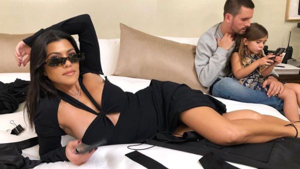 Kourtney Kardashian Co-Parents with Scott Disick (Twitter)