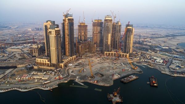 Dubai Creek Harbour construction update