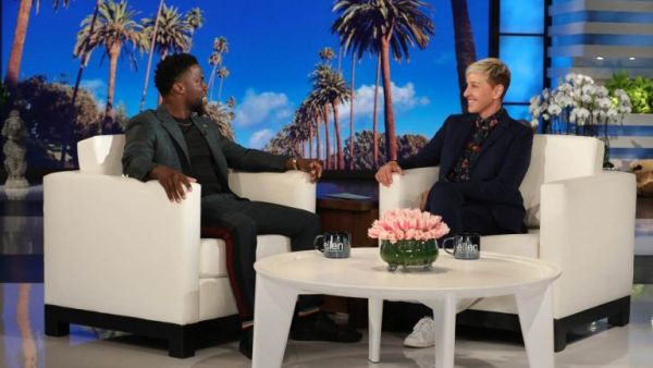 Kevin Hart says he's "evaluating" reprising Oscar host role after Ellen DeGeneres calls Academy (Twitter)