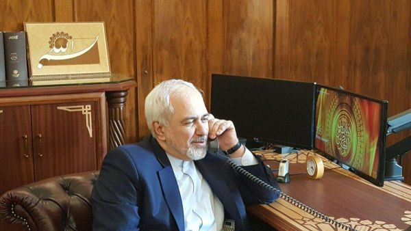  Iranian FM Mohammad Javad Zarif  (Twitter)