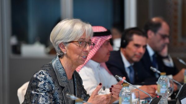Christine Lagarde, managing director of the International Monetary Fund (Twitter)