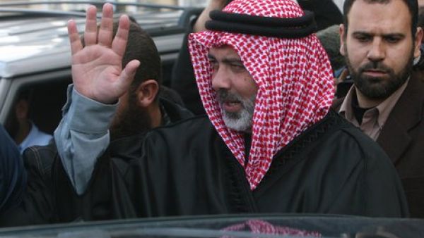 Chairman of the Hamas political bureau Ismail Haniyeh  (Twitter)