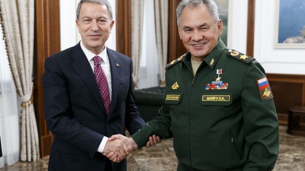 Russian Defense minister Sergey Shoygu to arrive #Ankara and meet Turkish counterpart the National Defense Minister Hulusi Akar (Twitter)