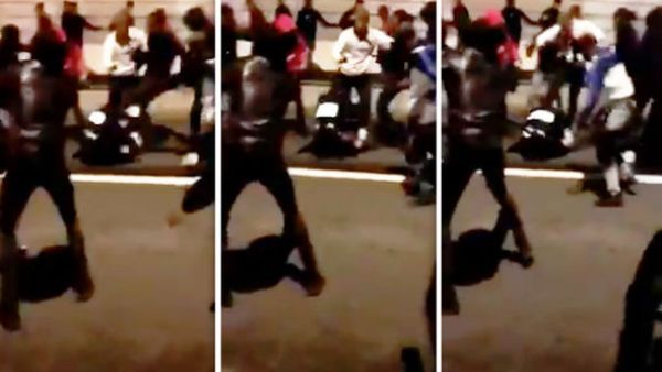 اعتداء وحشي على شرطية فرنسية ليلة رأس السنة