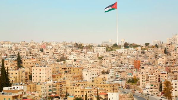 مشهد من العاصمة الاردنية عمان