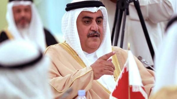 وزير الخارجية البحريني خالد بن أحمد آل خليفة