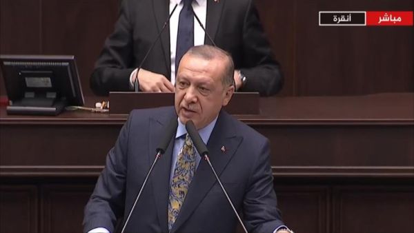 الرئيس التركي رجب طيب اردوغان