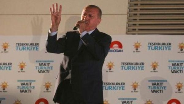 الرئيس التركي رجب طيب إردوغان