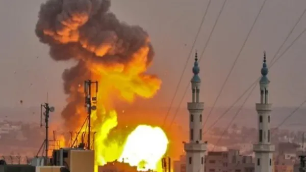 استشهاد 4 فلسطينين في قصف اسرائيلي مكثف على حدود قطاع غزة