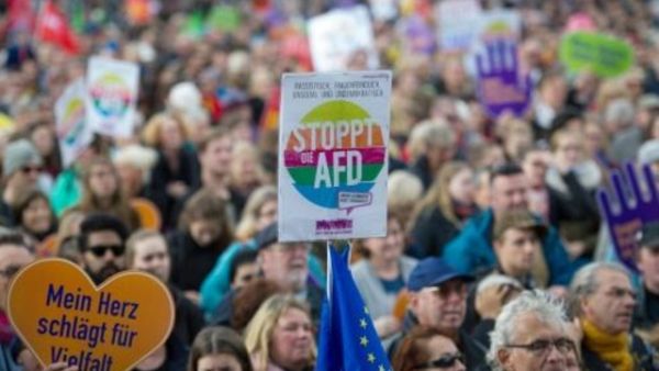 تظاهرة ضد اليمين المتطرف في المانيا