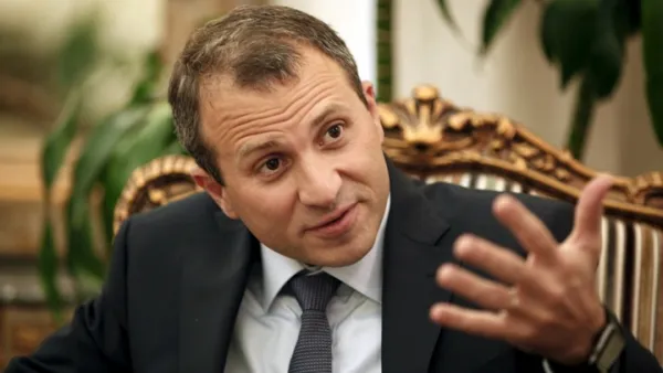 وزير الخارجية اللبناني جبران باسيل