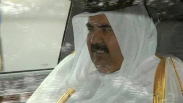 امير قطر السابق حمد بن خليفة آل ثاني