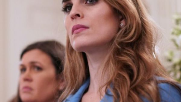 هوب هيكس المستشارة المقربة من دونالد ترامب