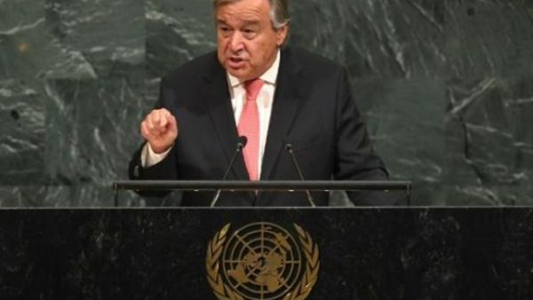 الامين العام للامم المتحدة انطونيو غوتيريش