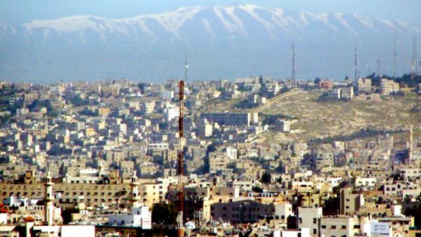 مشهد من محافظة اربد شمال الاردن