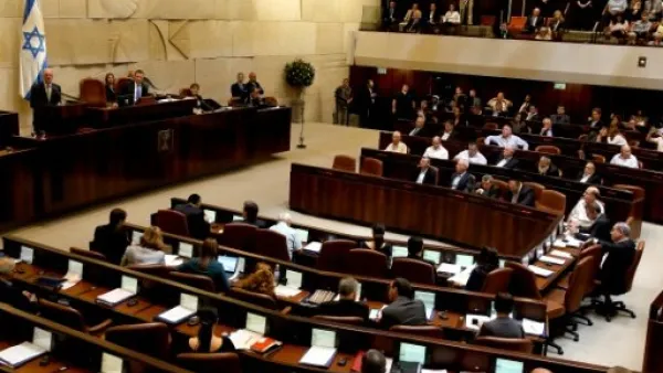 البرلمان الاسرائيلي يصوت في قراءة أولى على حل نفسه