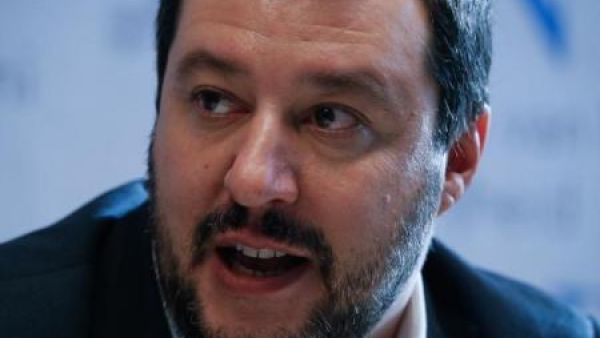 زعيم حزب رابطة الشمال الإيطالي ماتيو سالفيني
