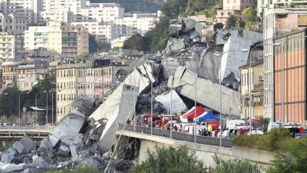 إيطاليا: تزايد الغضب مع ارتفاع عدد قتلى انهيار جسر جنوة إلى 37
