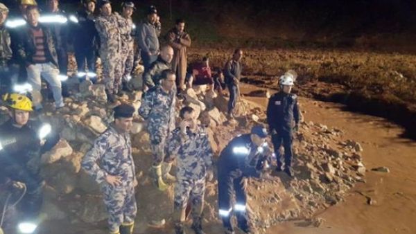 سيول جارفة لم يشهدها الأردن منذ عقود