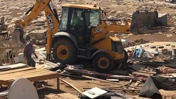 اسرائيل تهدم تجمعا بدويا قرب القدس