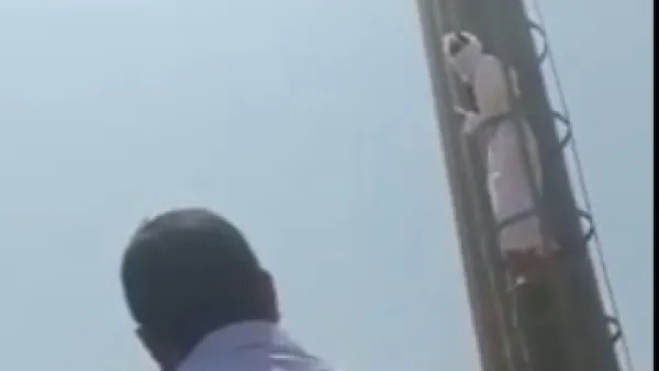 صورة ماخوذة من الفيديو

