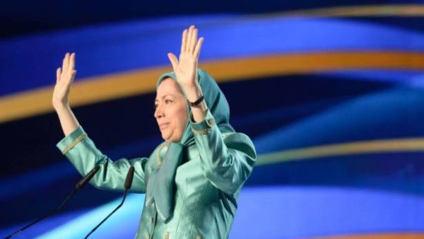 زعيمة المعارضة الايرانية مريم رجوي