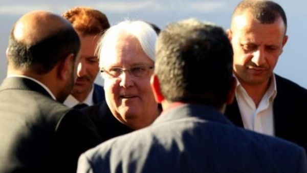 الموفد الخاص للأمم المتحدة في اليمن مارتن غريفيث 
