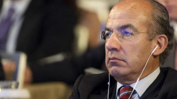 الرئيس المكسيكي السابق فيليبي كالديرون
