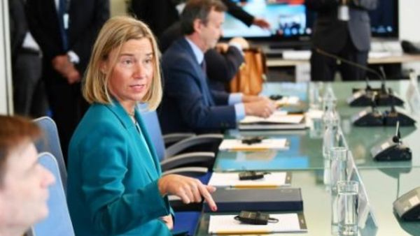 وزيرة خارجية الاتحاد الأوروبي فيديريكا موغيريني
