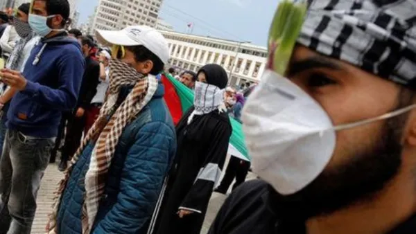 الآلاف في المغرب يحتجون على نقل السفارة الأمريكية إلى القدس