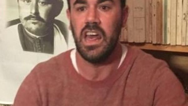 الناشط ناصر الزفزافي زعيم الحراك في شمال المغرب في الحسيمة
