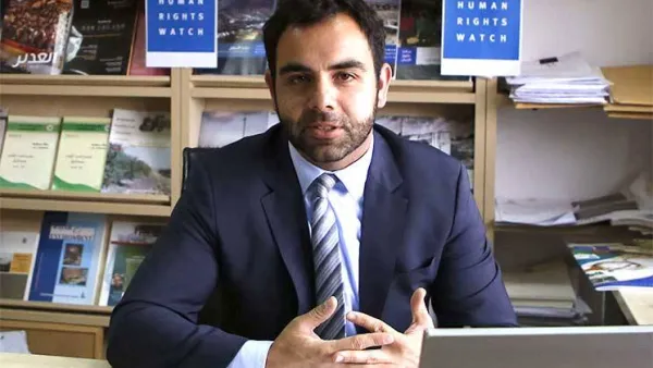 عمر شاكر مدير منظمة هيومن رايتس ووتش في اسرائيل
