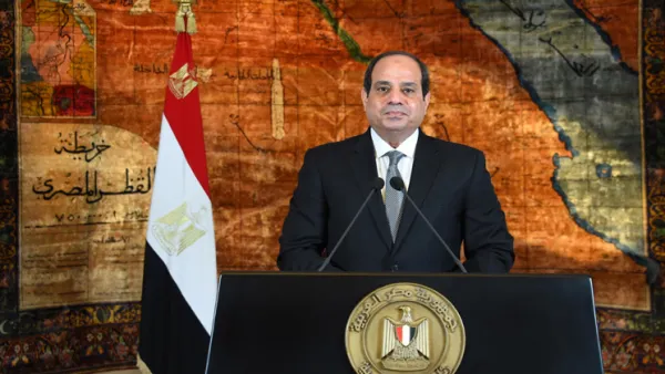 الرئيس المصري عبد الفتاح السيسي