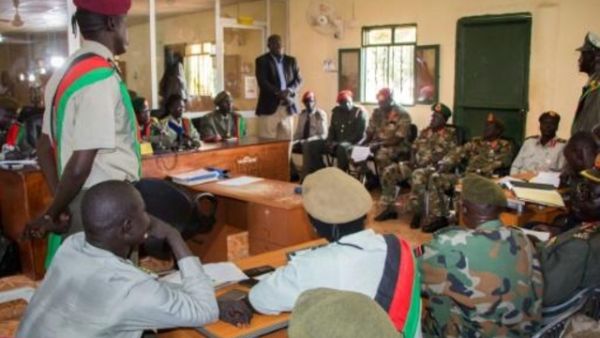 محكمة عسكرية جنوب سودانية تصدر الحكم على عشرة جنود في جوبا
