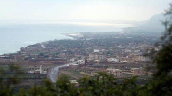 منظر عام لمدينة حديبو عاصمة جزيرة سقطرى اليمنية
