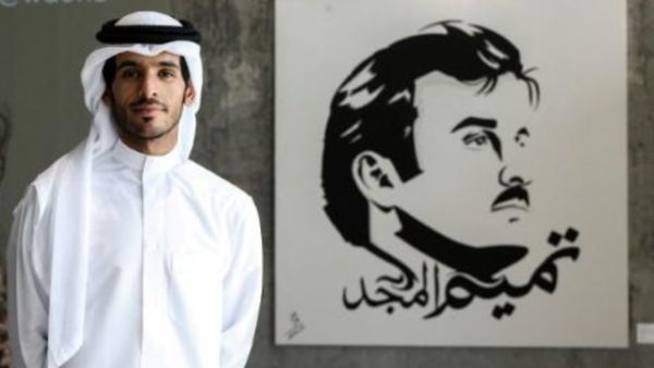 رسم "تميم المجد" يحول صاحبه من رسام مغمور الى نجم في قطر

