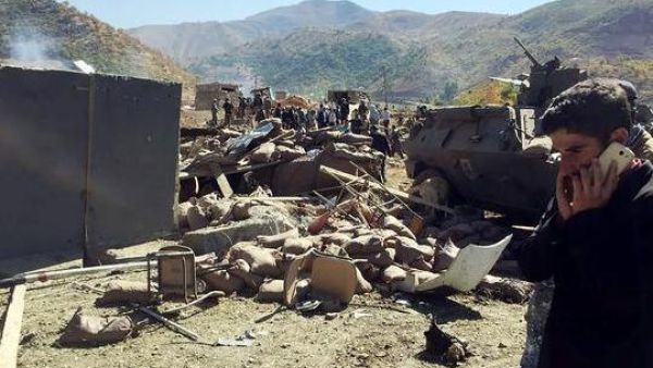 18 قتيلا في هجوم بشاحنة مفخخة في جنوب شرق تركيا