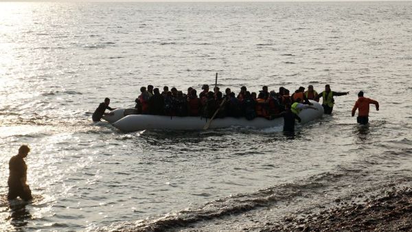Boats packed with migrants to land in Greece from Turkey  (AFP)