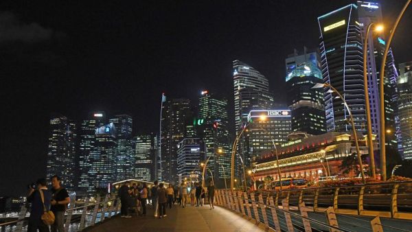 Singapore is the world's most expensive place to live for the fifth year in a row according to the Economist Intelligence Unit. (AFP/Roslan RAHMAN)
