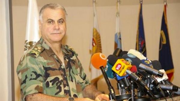 Lebanese Army Commander General Jean Kahwagi (Lebanese Army Website, HO)