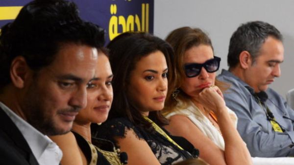 A host of Egyptian acting talent attend the 2012 Doha Tribeca Film Festival (Getty)