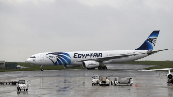 A file photo of an Egyptair Airbus A330 in Cairo. (AFP/Thomas Samson)