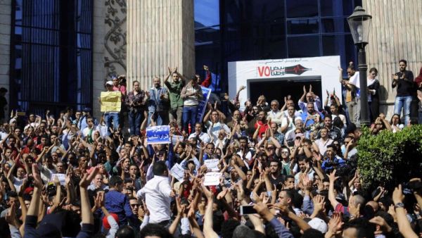 Reporters were allegedly prevented from taking photographs but many surfaced on social media. (AFP/Str)